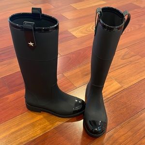 Jimmy Choo rain boot with star detail size 7 great condition